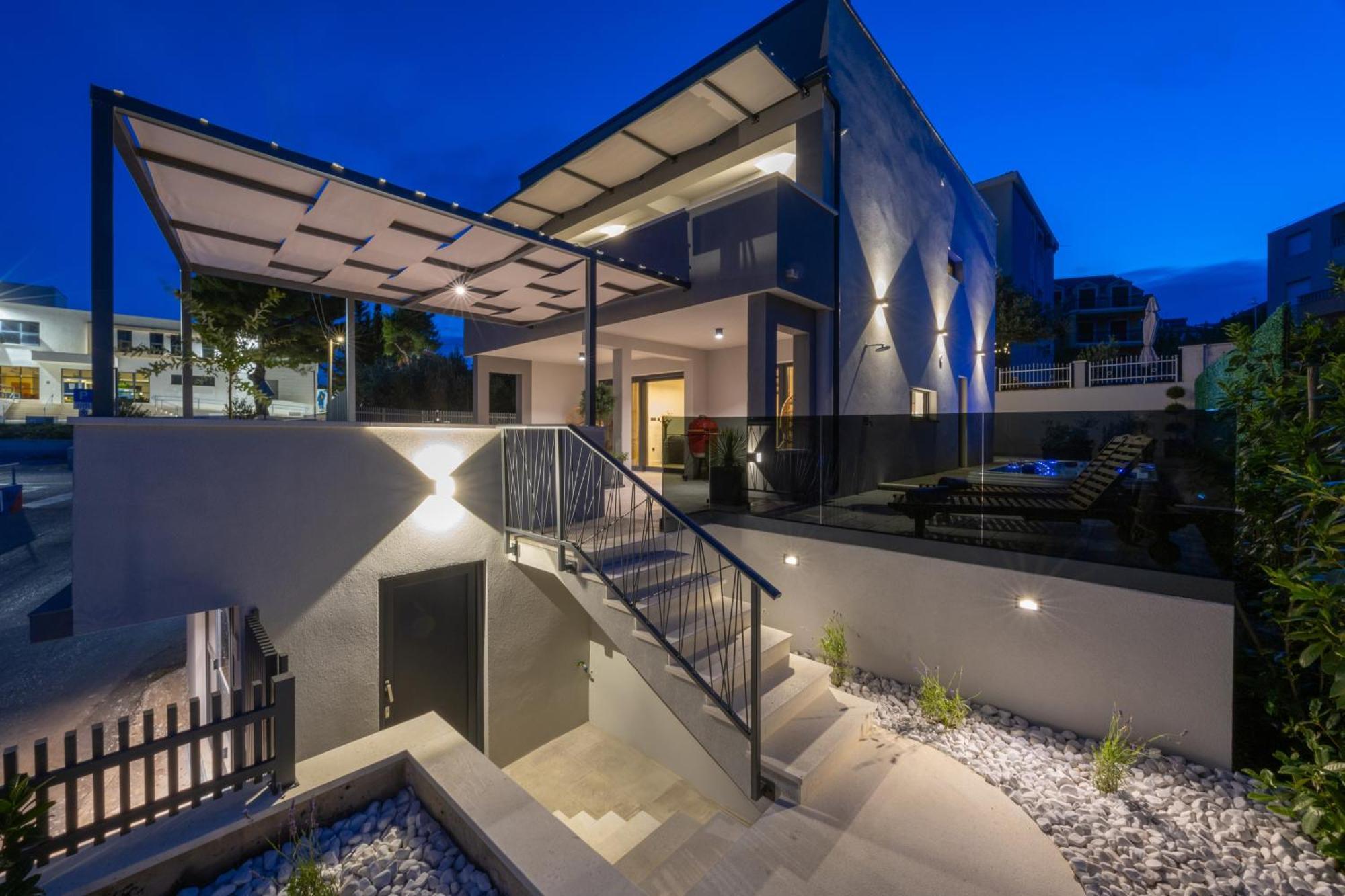 Villa Roma Sauna And Hydrotherapy Pool Trogir Luaran gambar