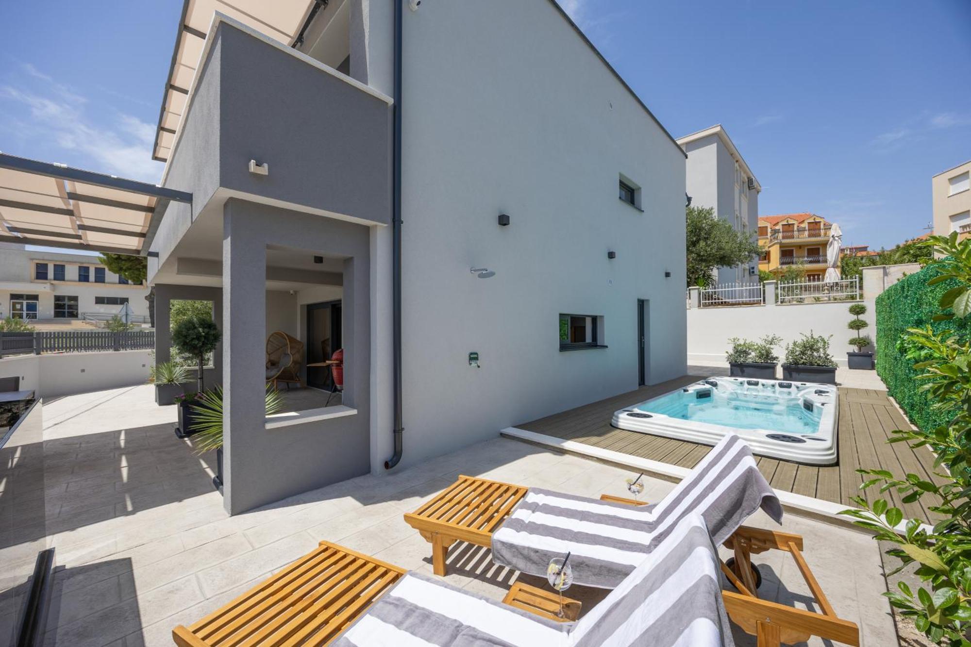 Villa Roma Sauna And Hydrotherapy Pool Trogir Luaran gambar