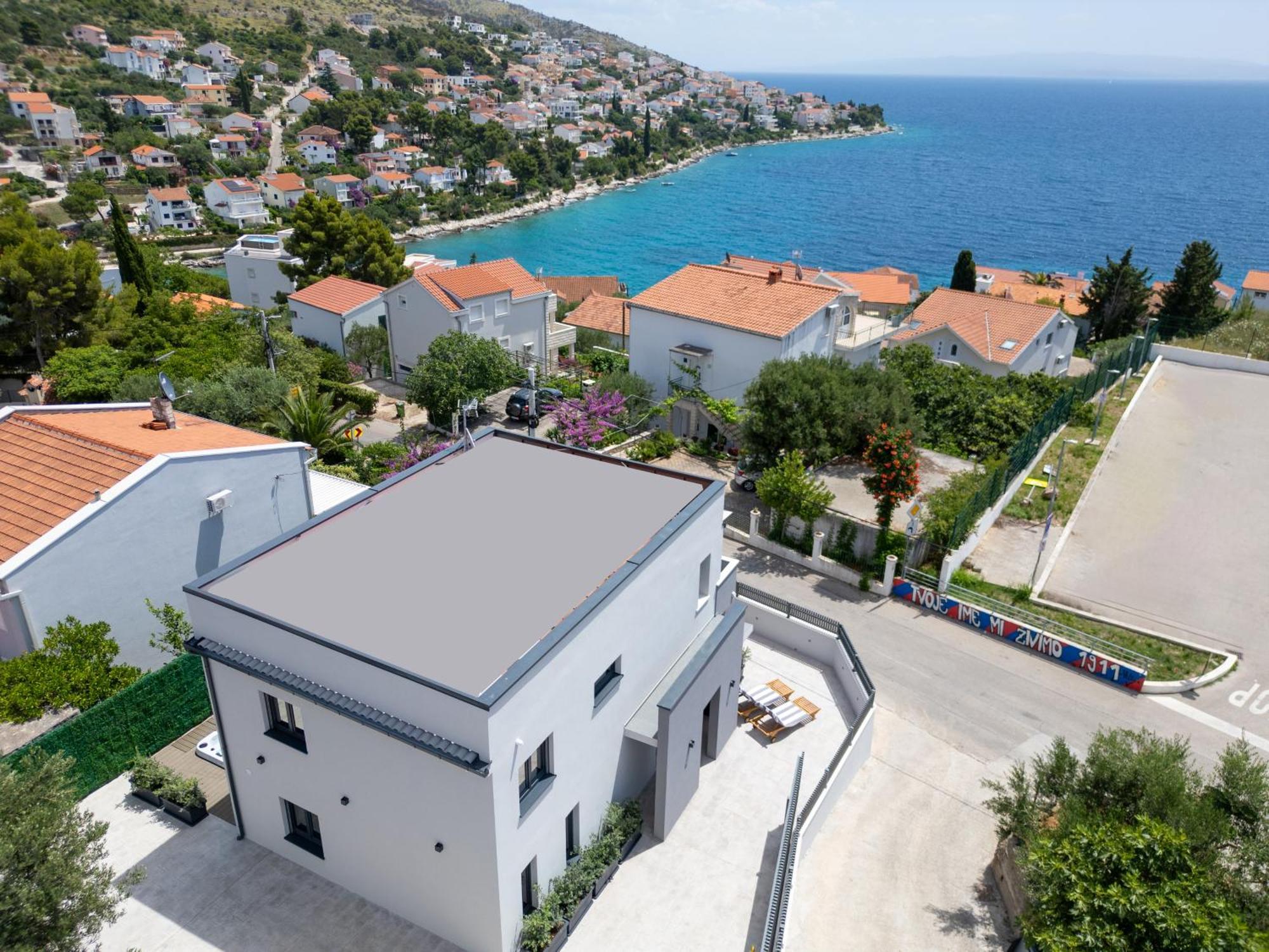 Villa Roma Sauna And Hydrotherapy Pool Trogir Luaran gambar