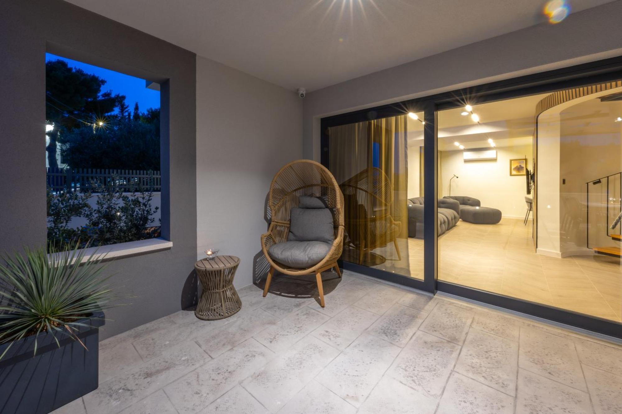 Villa Roma Sauna And Hydrotherapy Pool Trogir Luaran gambar